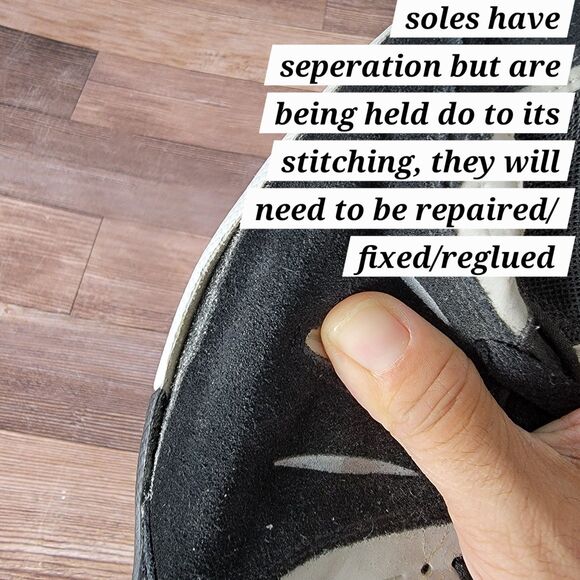 Nike Speed Sweep VI Wrestling Shoes Sneakers 313612-011 Black White Mens Size 13 - Picture 12 of 16